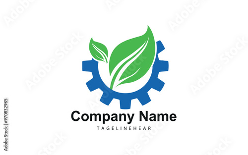  Gear logo design vector