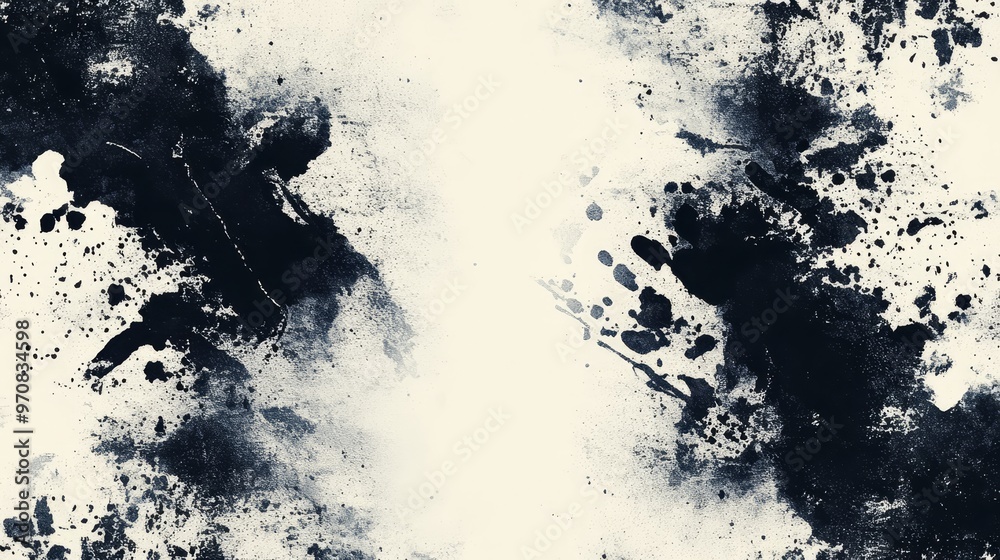 Abstract Black and White Grunge Texture Background Abstract Black and White Grunge Texture Background