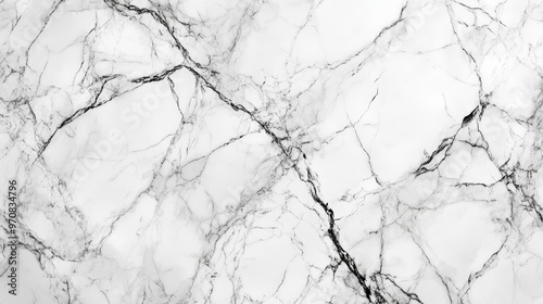 White Marble Texture Background Natural Stone Pattern Design