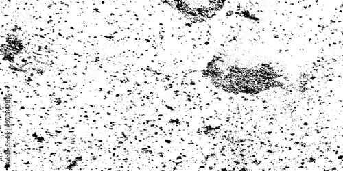 Abstract overlay rough distress dust particle noise grunge and dust gain texture. vector grunge black and white crack paper design concrete wall with cracks and scratches background