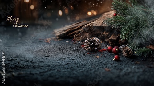 Christmas and New Year background 91