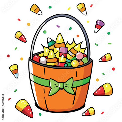 Halloween candy bucket