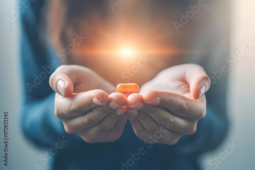  A woman grips a pill, highlighting the critical concern of overdose and its effects on individuals and communities.
