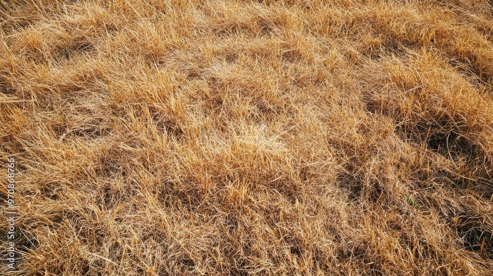 The Golden Dry Grass Field The Golden Dry Grass Field