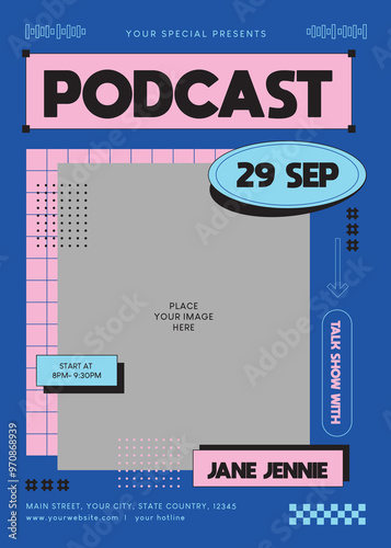Podcast Live Flyer