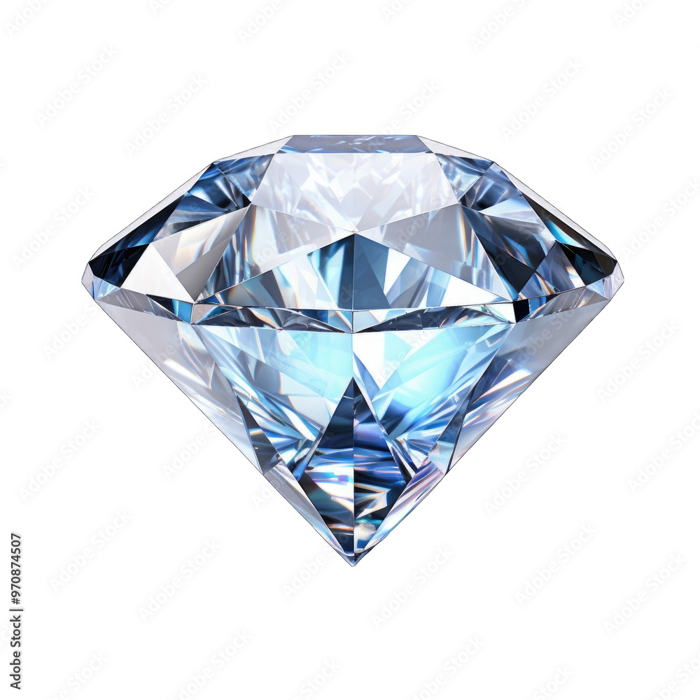 Diamond Display Craft on white background Diamond Display Craft on white background