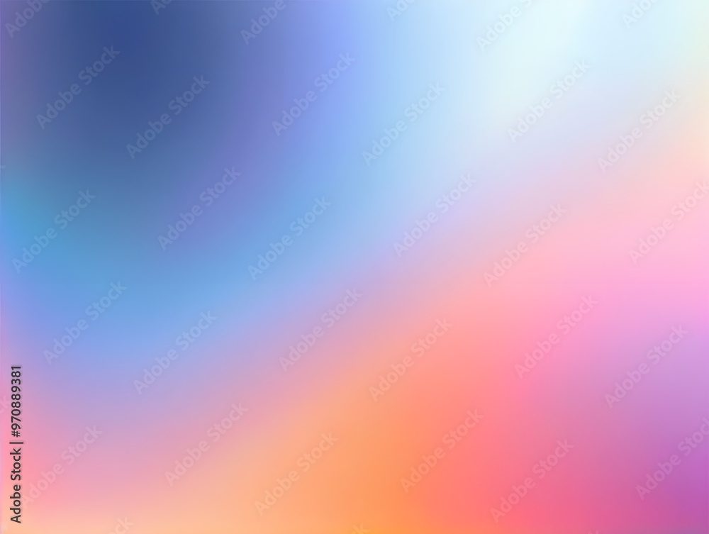 Abstract soft rainbow background