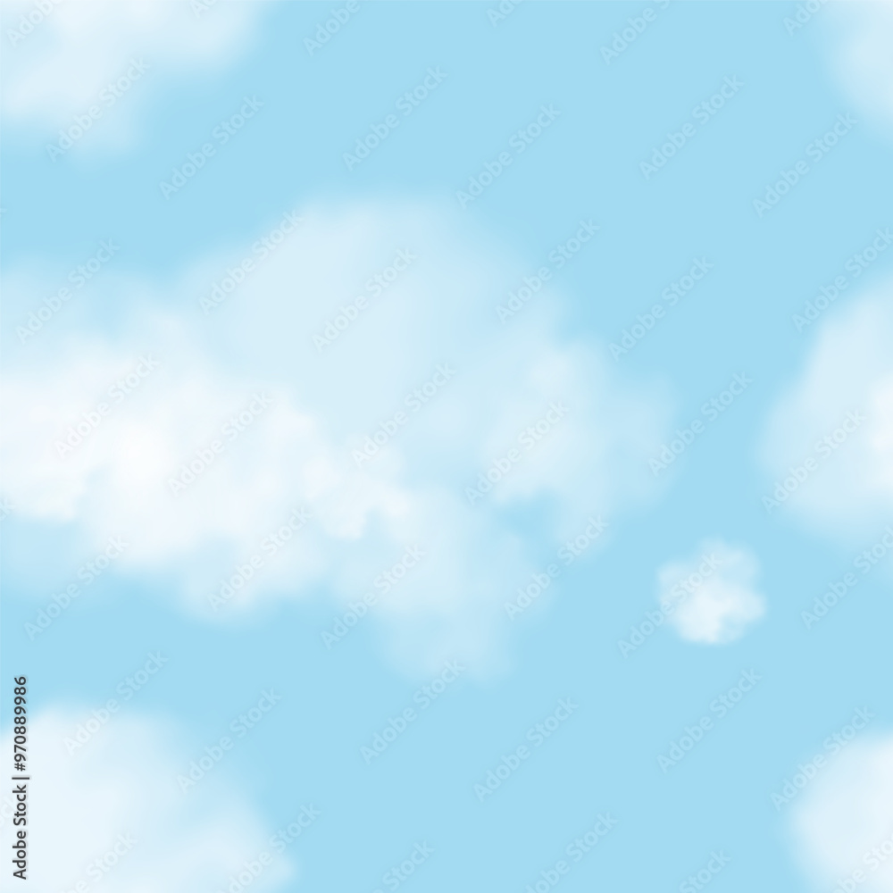 Cloud Sky seamless Background,Endless pattern blue sky cloudy texture,Vector 3d banner Nature landscape for spring,summer backdrop,Illustration seamless pattern cartoon for environment wallpaper Cloud Sky seamless Background,Endless pattern blue sky cloudy texture,Vector 3d banner Nature landscape for spring,summer backdrop,Illustration seamless pattern cartoon for environment wallpaper