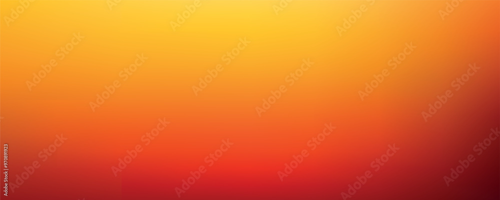 Naklejka premium Warm color gradient background material, orange, red