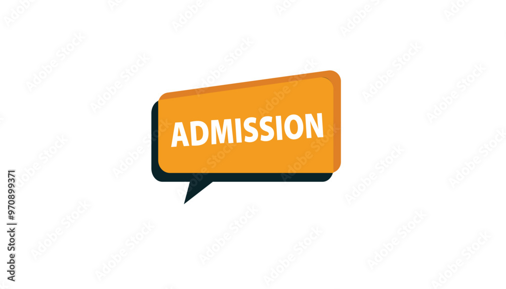 Admission button web banner templates. Vector Illustration
Admission button web banner templates. Vector Illustration