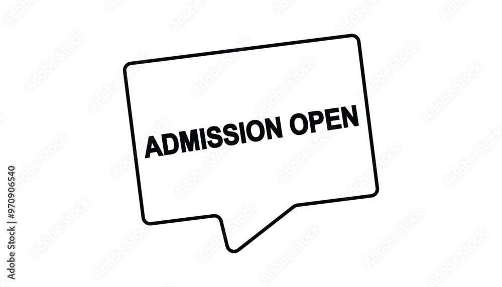 Admission open button web banner templates. Vector Illustration
Admission open button web banner templates. Vector Illustration