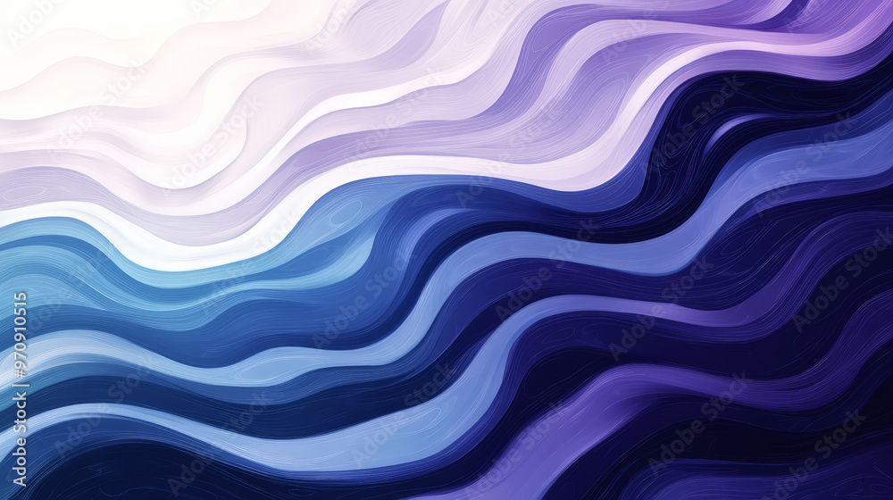 Aesthetic wavy dynamic background. Purple, blue, white, and dark beige colors. Banner template. Generative AI Aesthetic wavy dynamic background. Purple, blue, white, and dark beige colors. Banner template. Generative AI