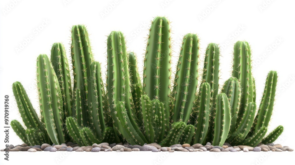 Totem Cactus (Lophocereus schottii) 3D illustration, realistic element, isolated on a white background.
Totem Cactus (Lophocereus schottii) 3D illustration, realistic element, isolated on a white background.