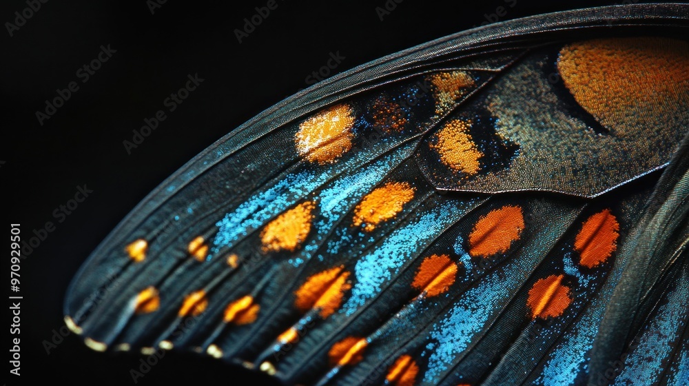 Close-up of a Butterfly's Wing