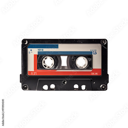 cassette tape isolated on white