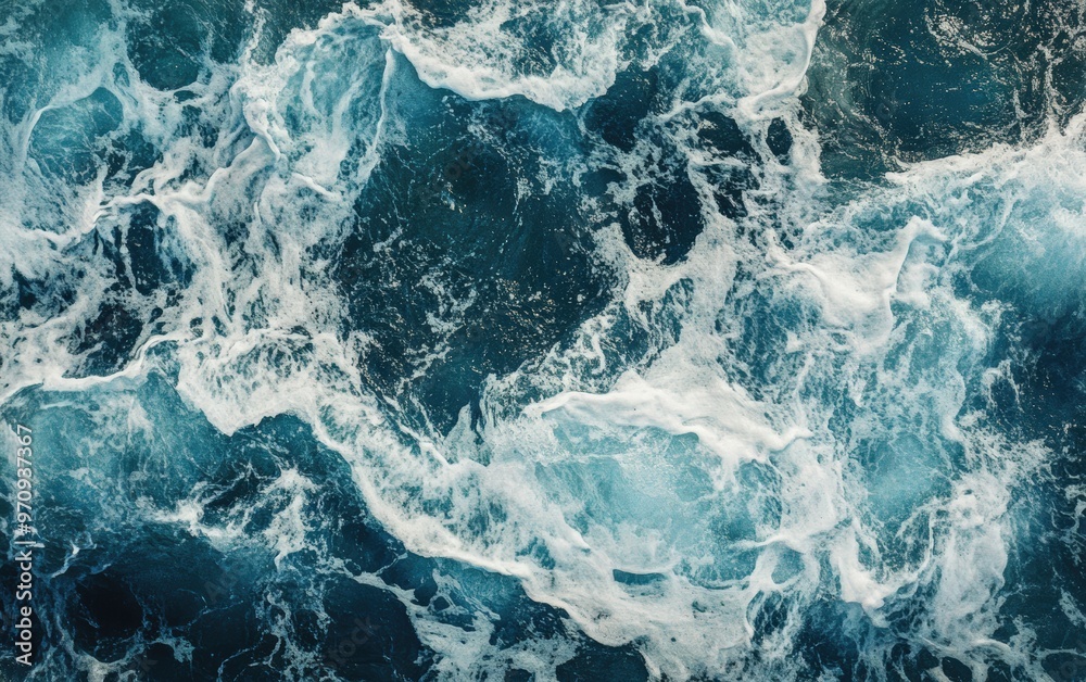Ocean waves water texture. Sea water.
Ocean waves water texture. Sea water.