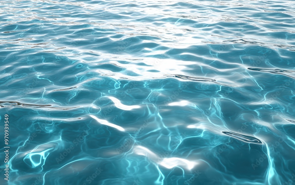 Fototapeta premium Ocean waves water texture. Sea water.