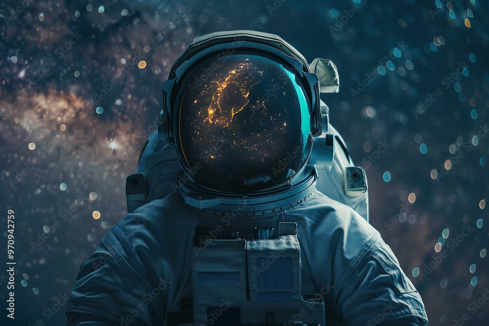 Modernistic futuristic space traveling conceptual photo image AI generative cosmic science fiction Modernistic futuristic space traveling conceptual photo image AI generative cosmic science fiction