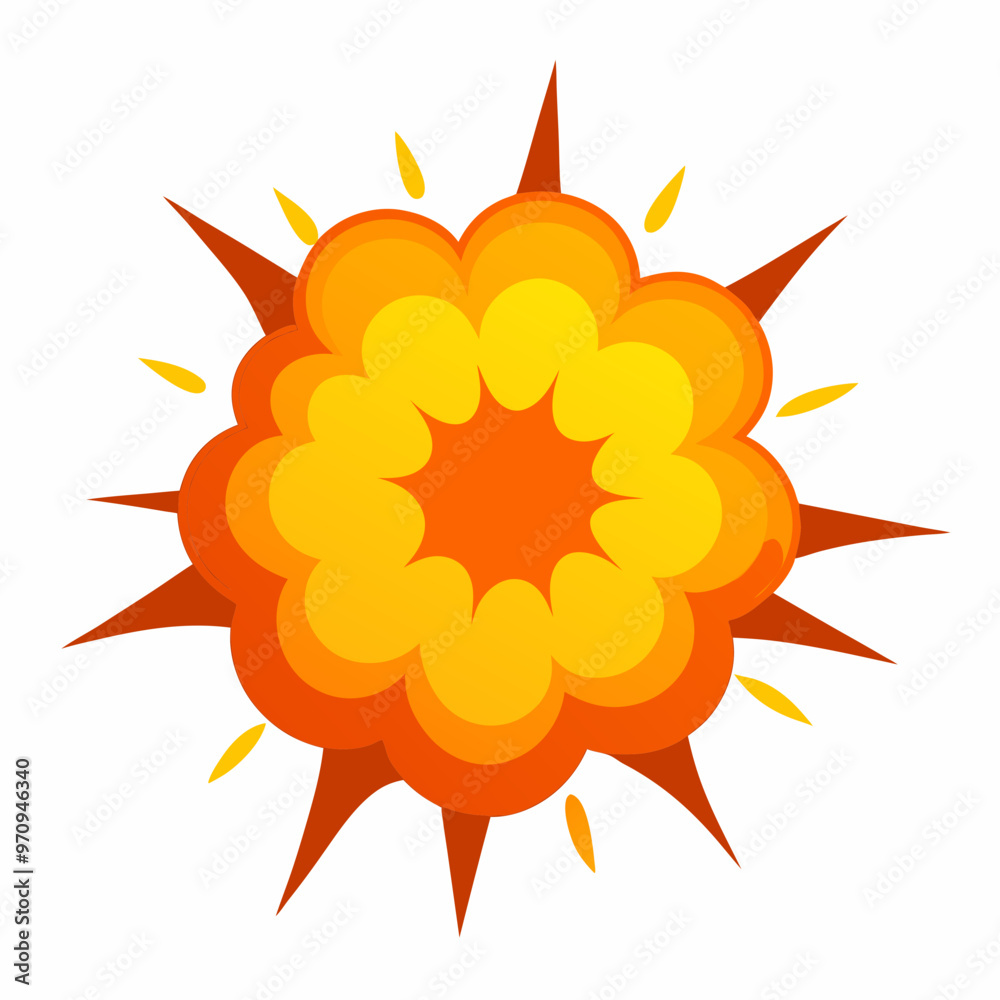 sun with fire vector illustration white background. sun with fire vector illustration white background.