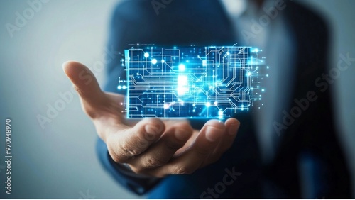 hand holding a tech sheet
