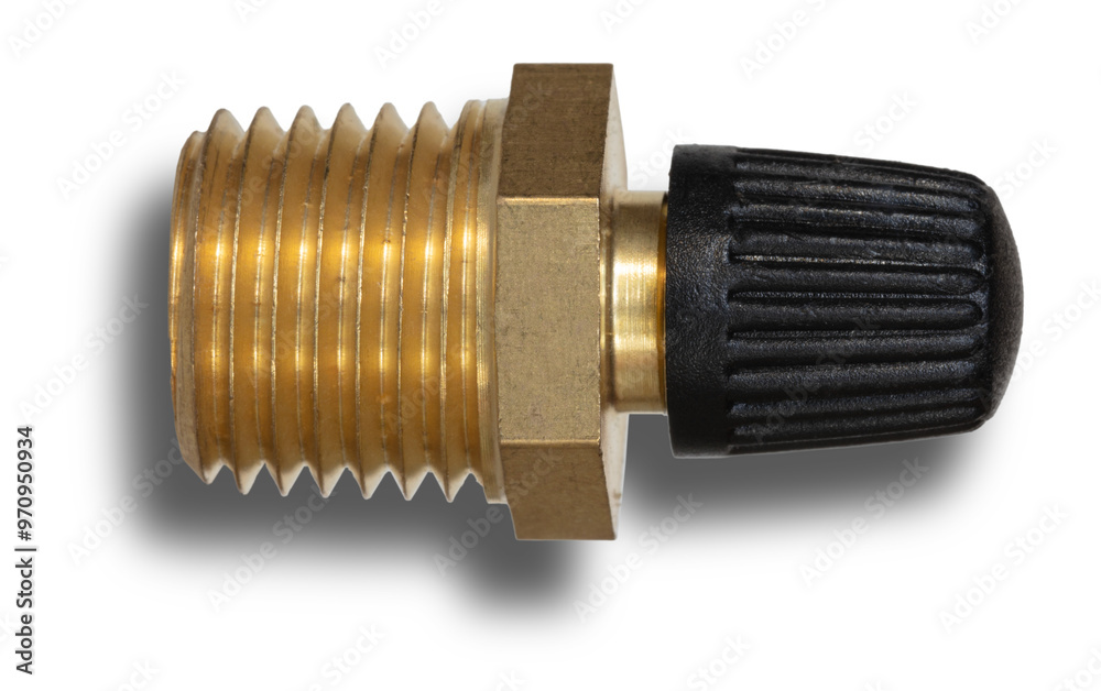 Brass air inflatore fitting