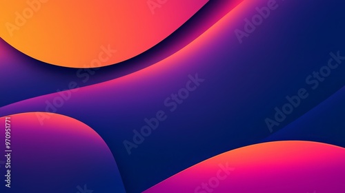 abstract gradient background. modern, futuristic design, wallpaper, banner, flyer