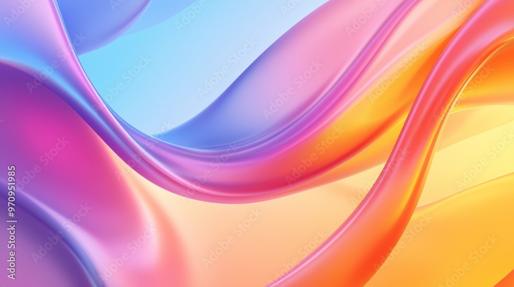 Fototapeta premium abstract gradient background. modern, futuristic design, wallpaper, banner, flyer
