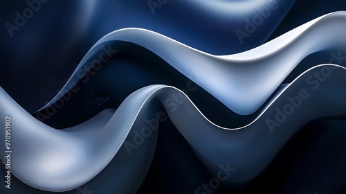 blue abstract background with white lines