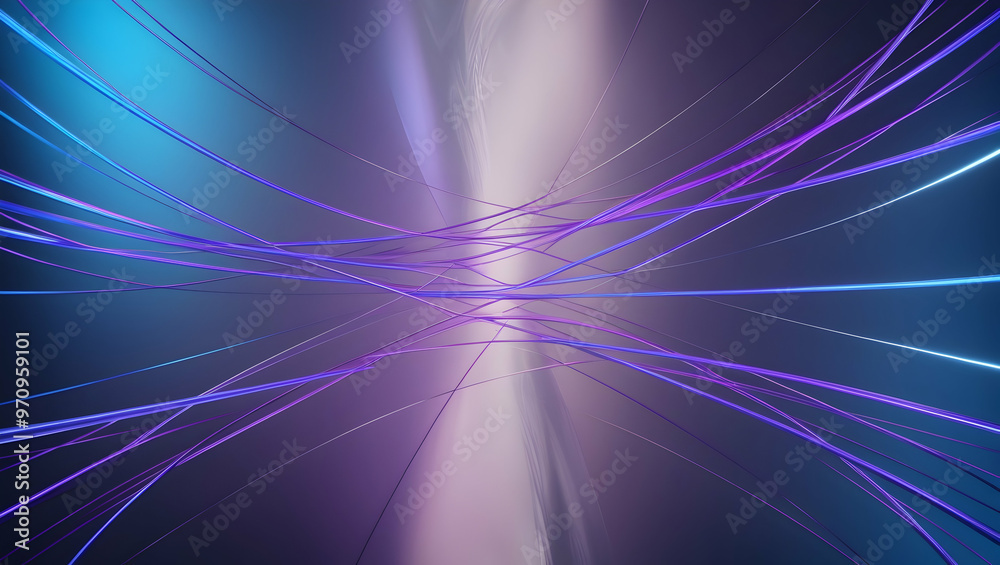 abstract background with blue and purple lines
