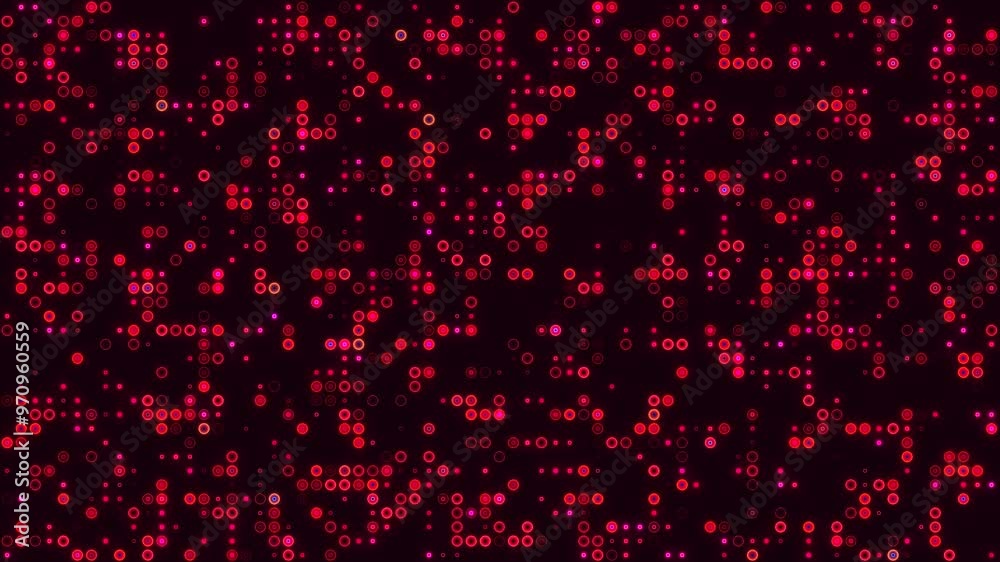 Glowing abstract red digital network technology blinking lights data code background motion animation video 4k Glowing abstract red digital network technology blinking lights data code background motion animation video 4k