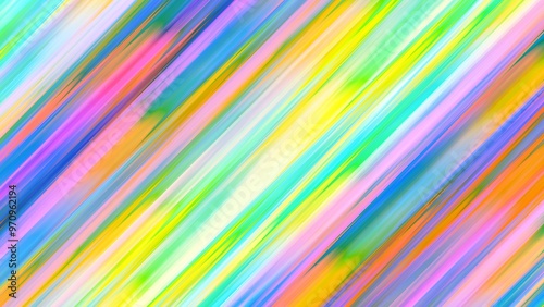 Colorful abstract background illustration. Rainbow Style Gradient lines. Horizontal Template for your design, screen, wallpaper, banner, poster