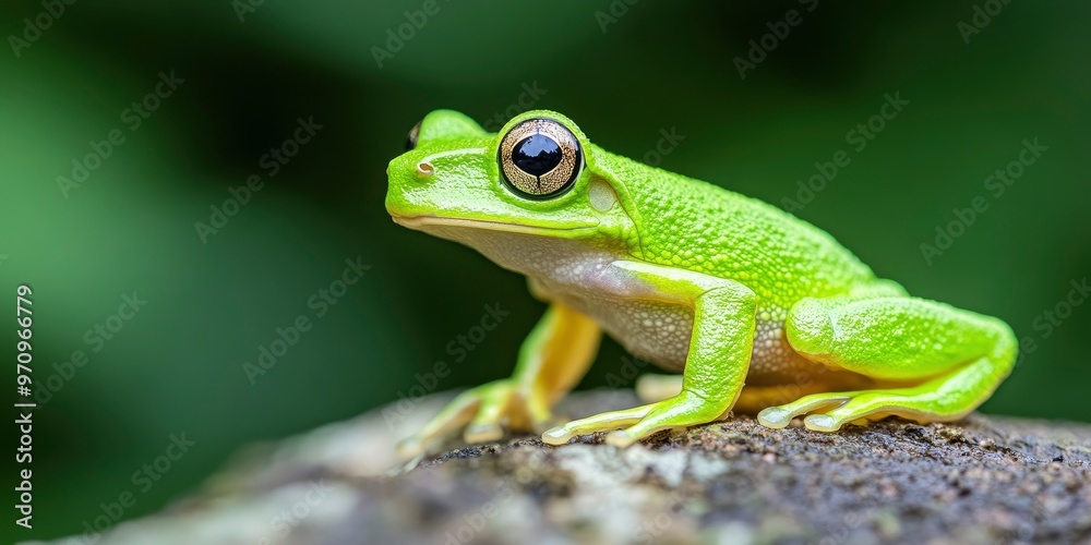 A Tree frog environment in Arizona A Tree frog environment in Arizona