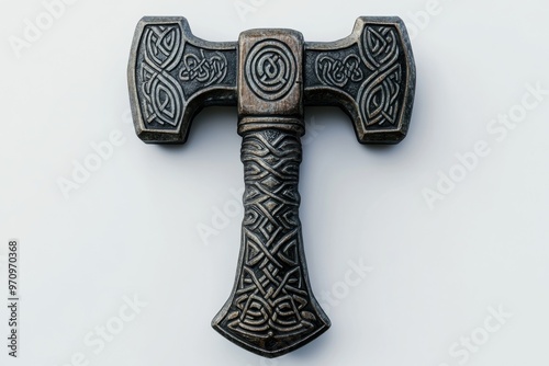 Asatru Thor's Hammer Ring Jewelry photo