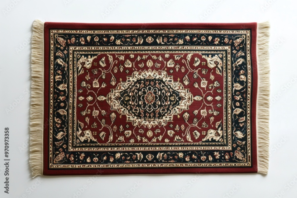 Detailed Islamic Prayer Rug Detailed Islamic Prayer Rug