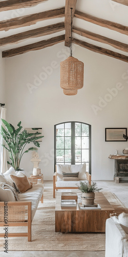 Modern Mediterranean Cottage Style Home Interior Design