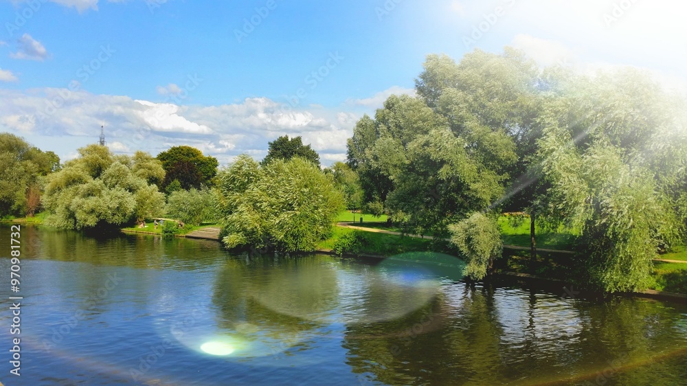 Seenlandschaft im Land Brandenburg Seenlandschaft im Land Brandenburg