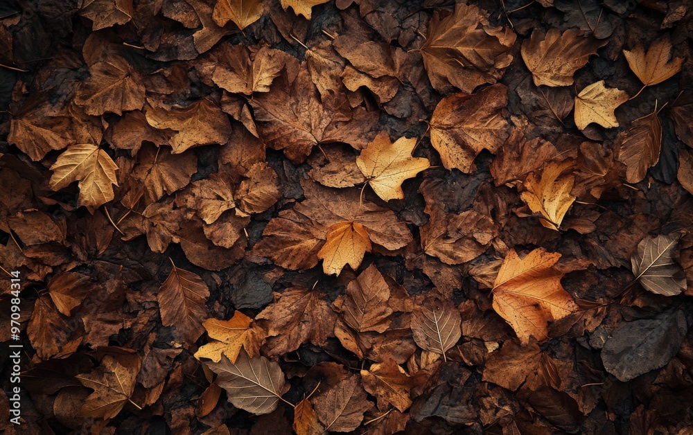 Autumn background texture. Leaves rainy clouds day.
Autumn background texture. Leaves rainy clouds day.