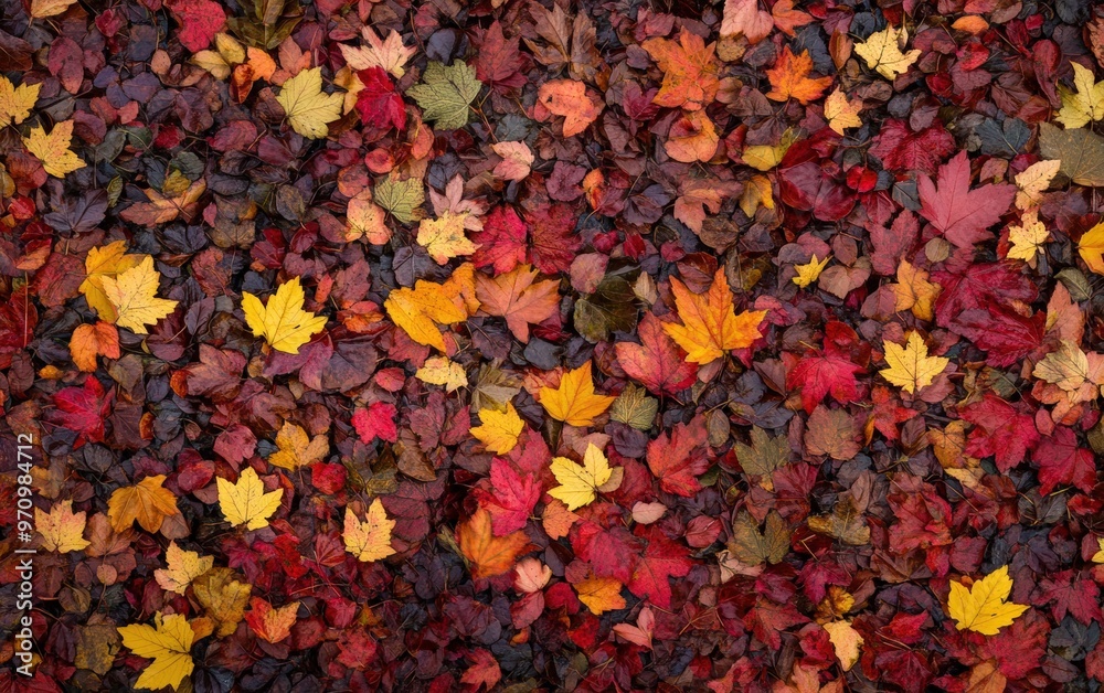 Autumn background texture. Leaves rainy clouds day.
Autumn background texture. Leaves rainy clouds day.