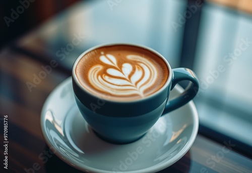 cup of coffee with milk