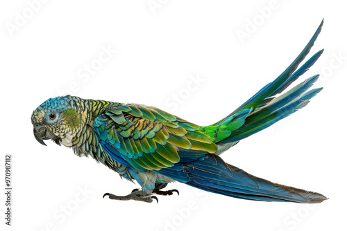 Wallpaper Mural Realistic Parrot image with a transparent background. Ai generated. Torontodigital.ca