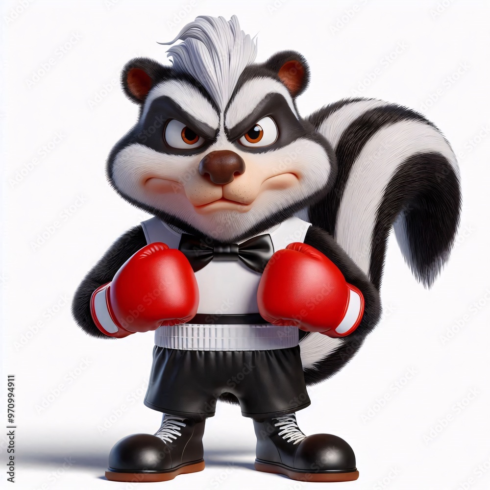 Boxer animals on a white background
Boxer animals on a white background
