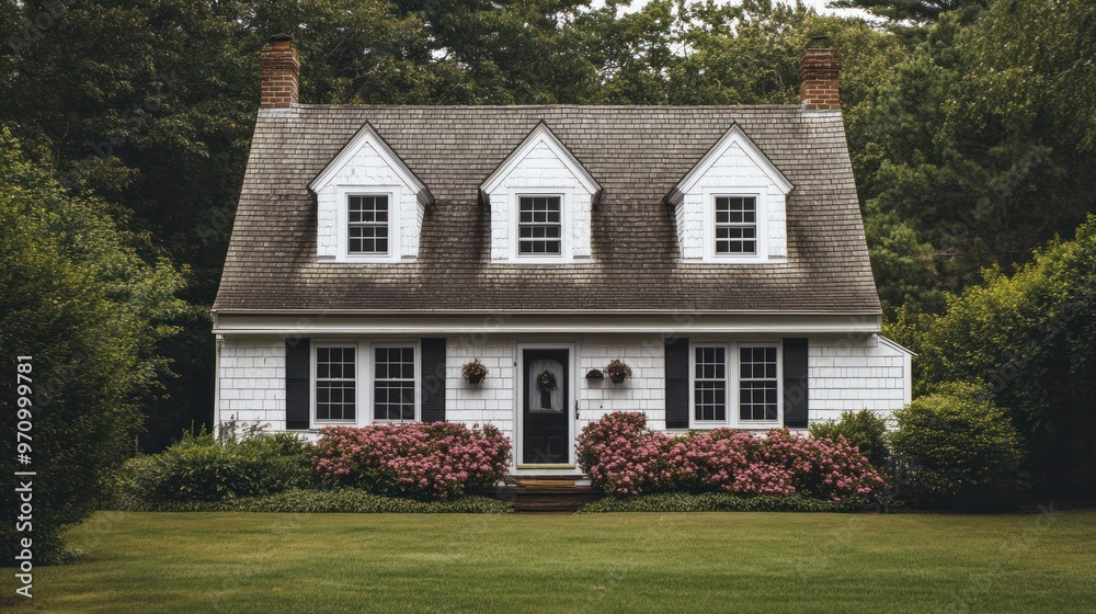 White House with a Green Lawn