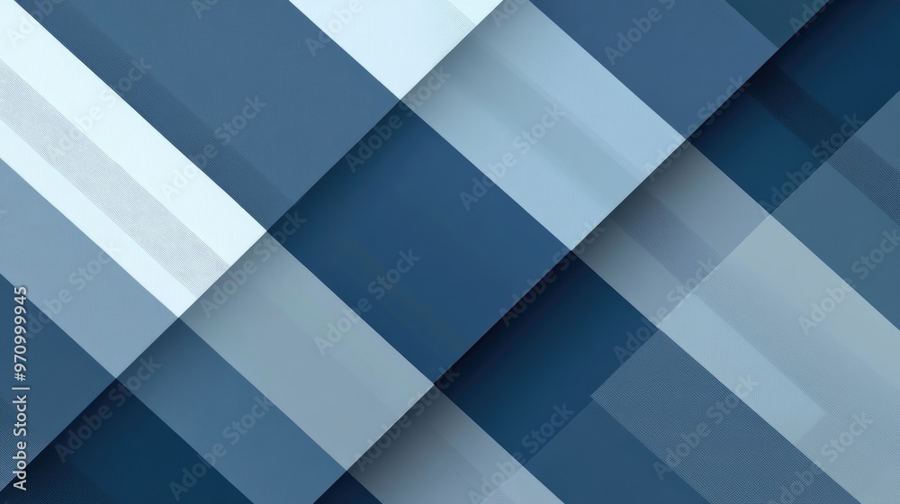 Blue background featuring a flat design of a check with shadow effects Blue background featuring a flat design of a check with shadow effects