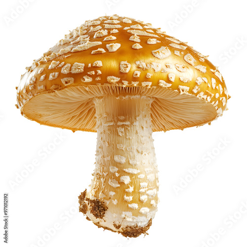 mushroom on a transparent background photo