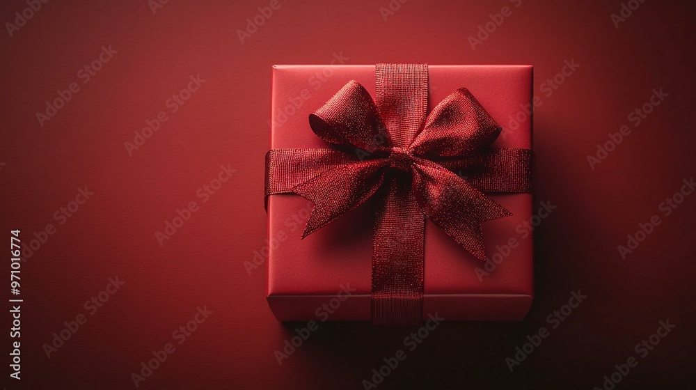 the Red gift box with a ribbon and bow, perfect for celebrating occasions and special events. the Red gift box with a ribbon and bow, perfect for celebrating occasions and special events.