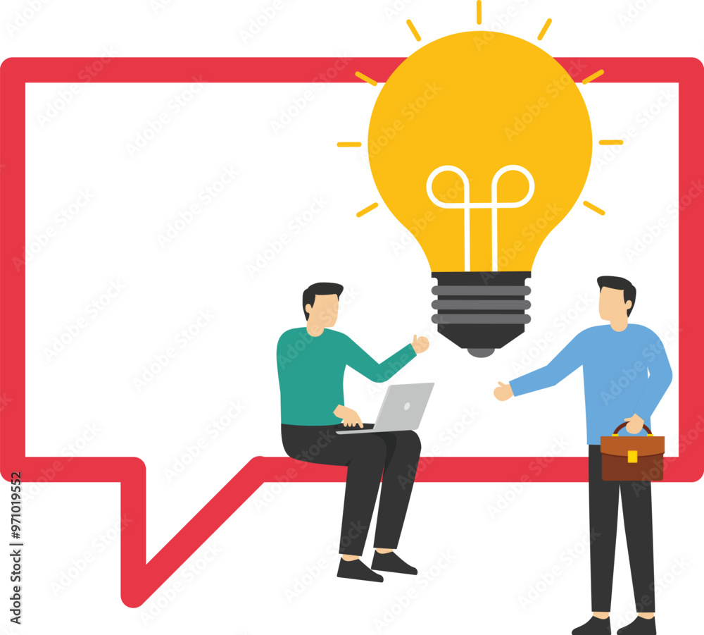 Businessman and team with bright light bulb idea. Bright idea to solve problem, business team brainstorm or thinking about new innovative idea, imagination.
Businessman and team with bright light bulb idea. Bright idea to solve problem, business team brainstorm or thinking about new innovative idea, imagination.