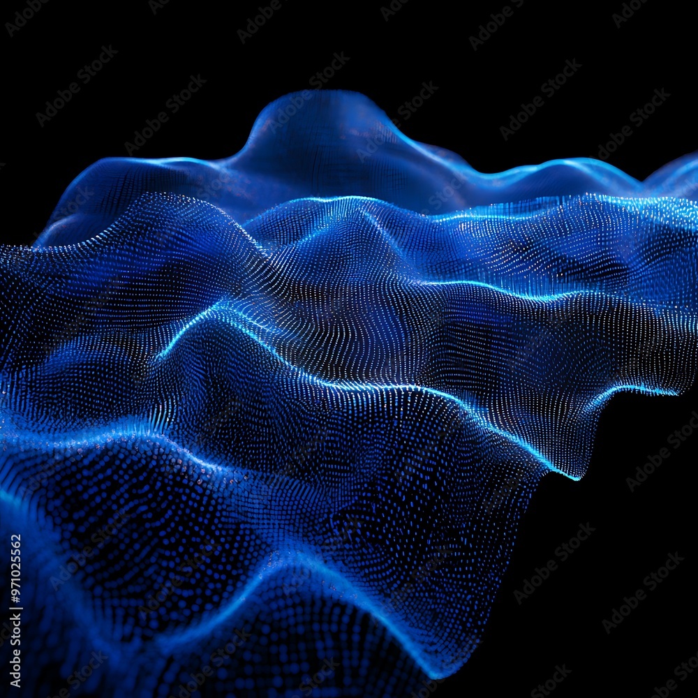 Obraz premium abstract blue background