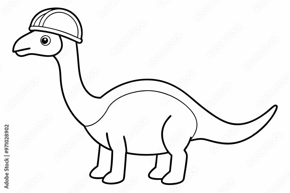 Fototapeta premium dinosaur vector illustration