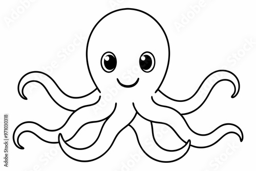  octopus vector illustration photo