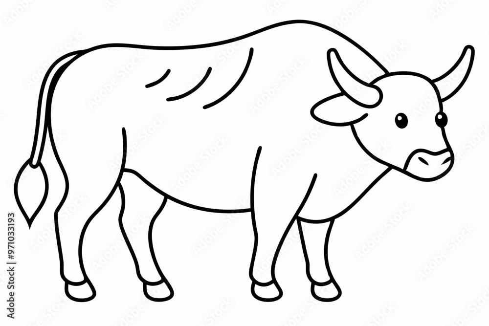 illustration of a cow illustration of a cow